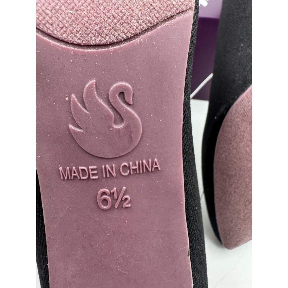 New Gloria Vanderbilt Women's Marilyn Pumps Black Closed Toe Heels Sz 6.5 Shoes - Picture 12 of 16